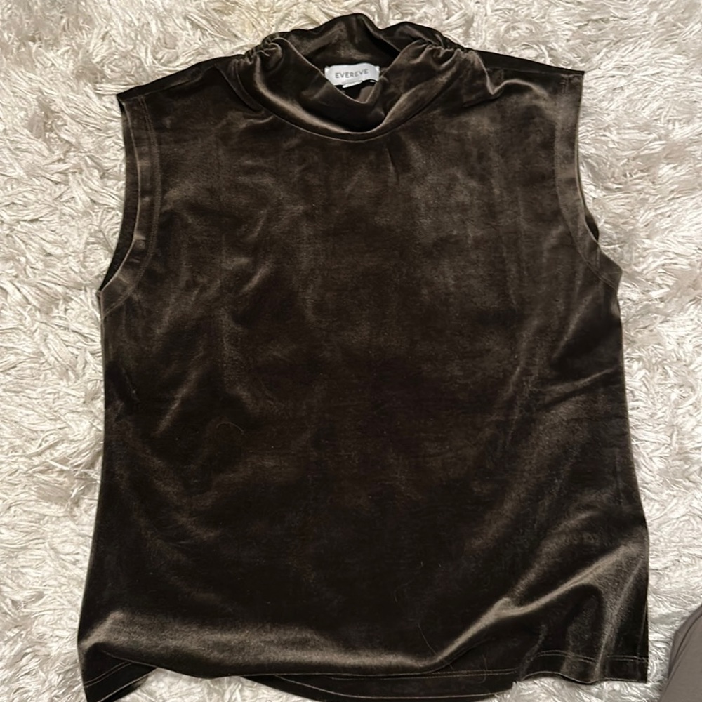 Evereve Monroe Velour Top - worn once. Like new.